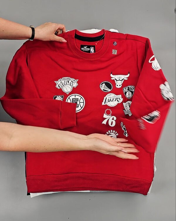 Фотография  790 - Толстовки муж HOLLISTER SW#10 кг, ЛОТ №8588 оптом в Пензе и Пензенской области