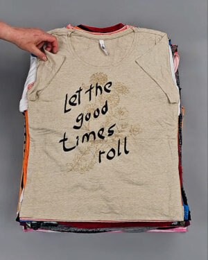 Фотография  740 - Футболки м/ж Cr+Ex#8 кг, ЛОТ № ВК0100 оптом в Пензе и Пензенской области