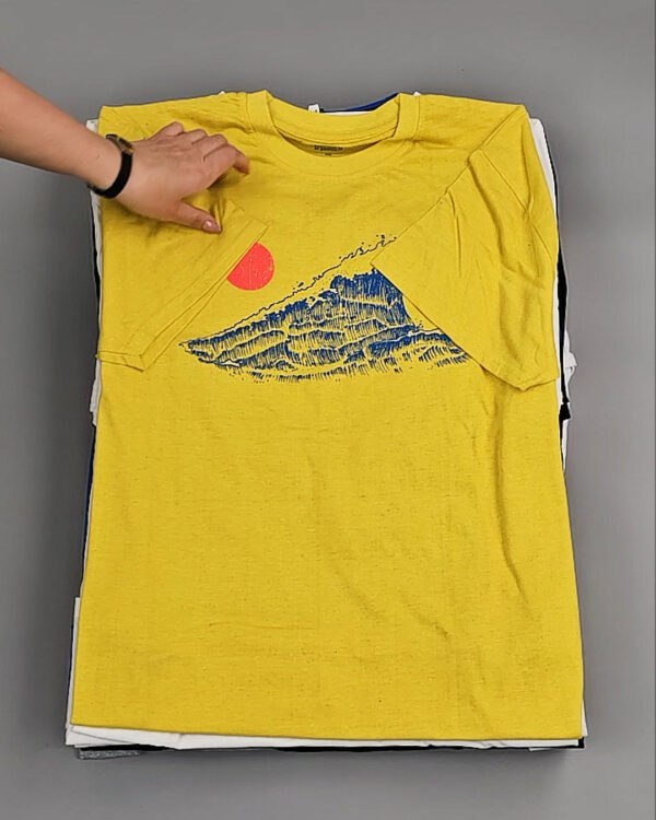 Фотография  653 - Футболки м/ж (Printed T-Shirts New)#5 кг оптом в Пензе и Пензенской области