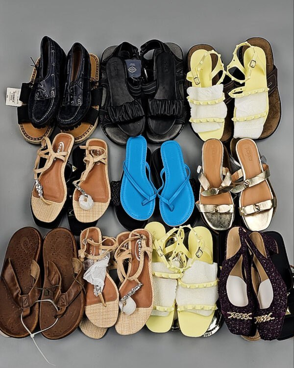 Фотография  535 - Обувь CAN лето 084#14,7 кг, ЛОТ №8549 оптом в Пензе и Пензенской области