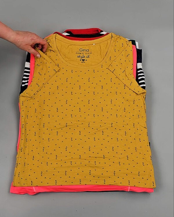 Фотография  108 - Футболки м/ж Cr+Ex#8 кг, ЛОТ № ВК0101 оптом в Пензе и Пензенской области