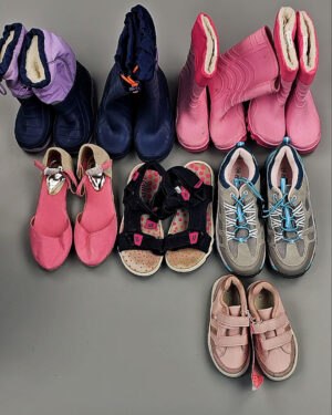 Фотография  466 - Обувь детская Summer Autlet#6 кг, ЛОТ № ВК0128 оптом в Пензе и Пензенской области