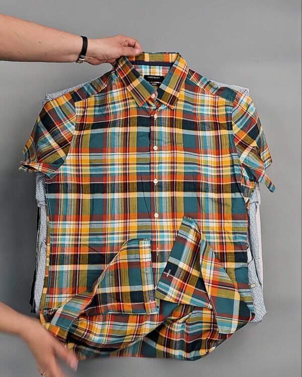 Фотография  419 - Рубашки к/р#25 кг, ЛОТ № ВК0095 оптом в Пензе и Пензенской области