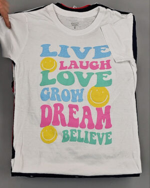 Фотография  638 - Футболки м/ж (Printed T-Shirts New)#5 кг, ЛОТ №8913 оптом в Пензе и Пензенской области