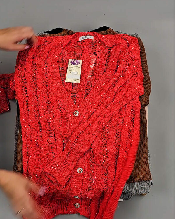 Фотография  112 - Джемпера Корея 085#7 кг, ЛОТ СТ-9412 оптом в Пензе и Пензенской области