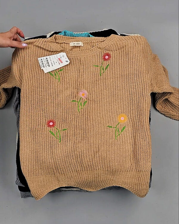 Фотография  918 - Джемпера Корея 085#7 кг, ЛОТ СТ-9414 оптом в Пензе и Пензенской области