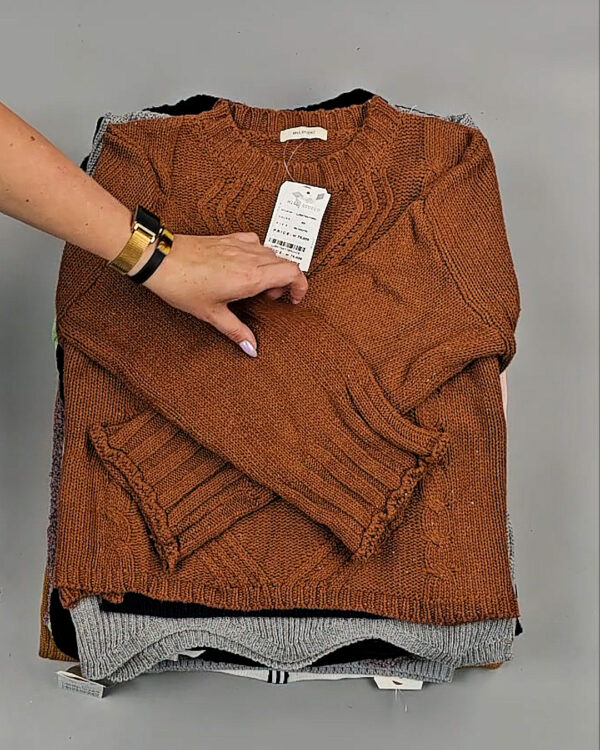 Фотография  464 - Джемпера Корея 085#7 кг, ЛОТ СТ-9412 оптом в Пензе и Пензенской области