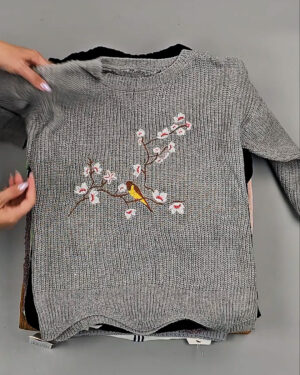 Фотография  983 - Джемпера Корея 085#7 кг, ЛОТ СТ-9412 оптом в Пензе и Пензенской области