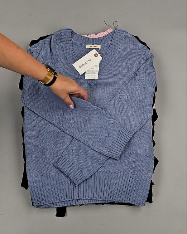 Фотография  795 - Джемпера Корея 085#7 кг, ЛОТ СТ-9415 оптом в Пензе и Пензенской области