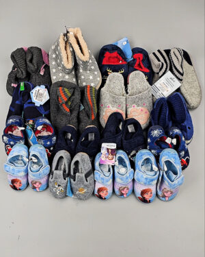 Купить Обувь домашняя дети СТОК 065#3,2 кг, ЛОТ СТ-9727 оптом в Пензе и Пензенской области