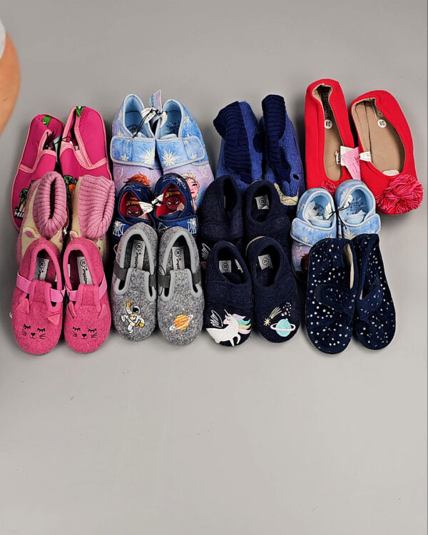 Фотография  961 - Обувь домашняя дети СТОК 065#3,3 кг, ЛОТ СТ-9728 оптом в Пензе и Пензенской области