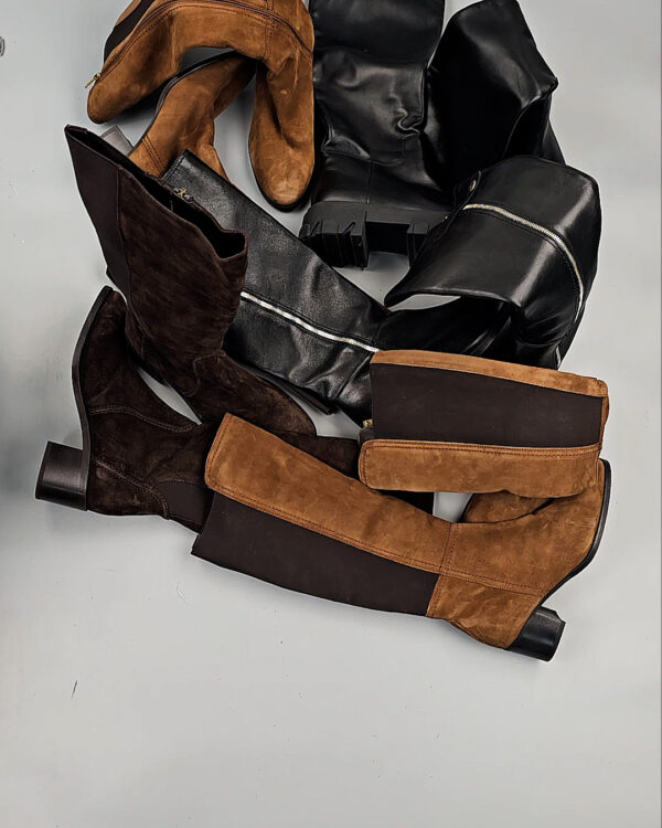 Фотография  230 - Сапоги Италия #7 шт, ЛОТ СТ-9680 оптом в Пензе и Пензенской области