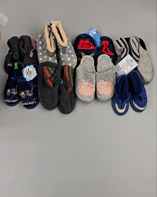 Фотография  568 - Обувь домашняя дети СТОК 065#3,2 кг, ЛОТ СТ-9727 оптом в Пензе и Пензенской области