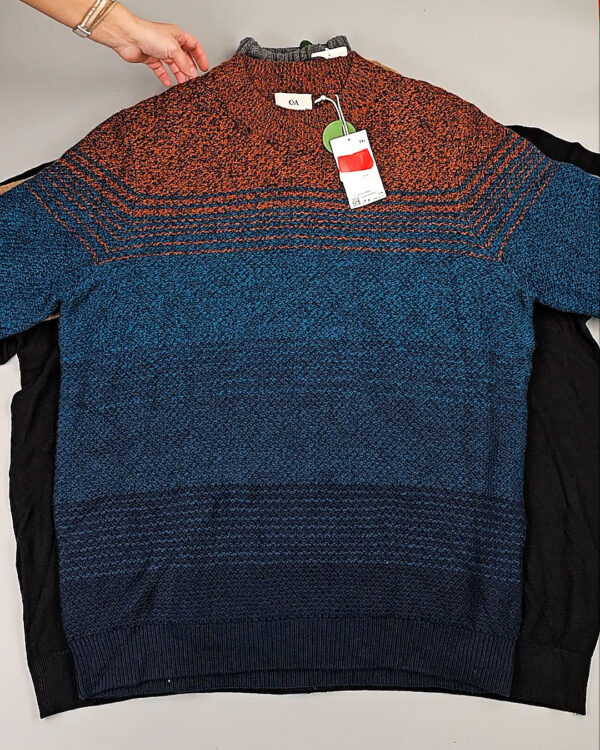 Фотография  650 - Джемпера мужские C&A 025#7,6 кг, ЛОТ СТ-10006 оптом в Пензе и Пензенской области