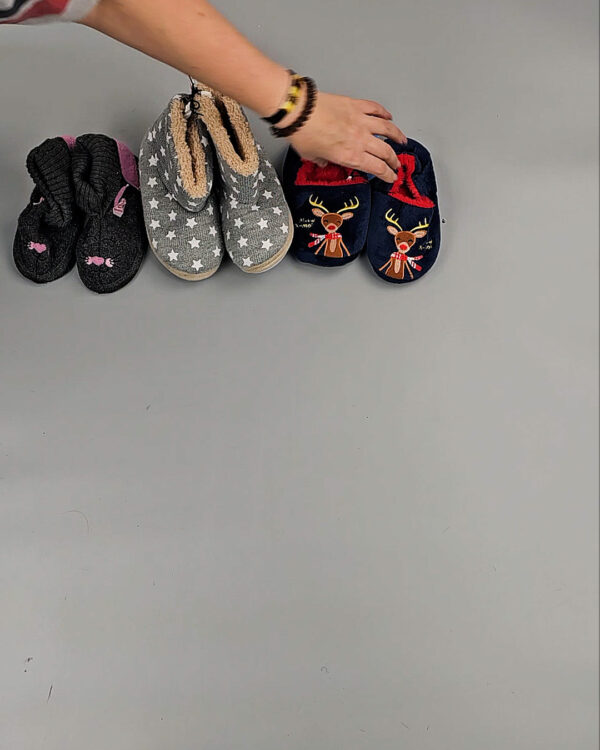 Фотография  171 - Обувь домашняя дети СТОК 065#3,2 кг, ЛОТ СТ-9727 оптом в Пензе и Пензенской области