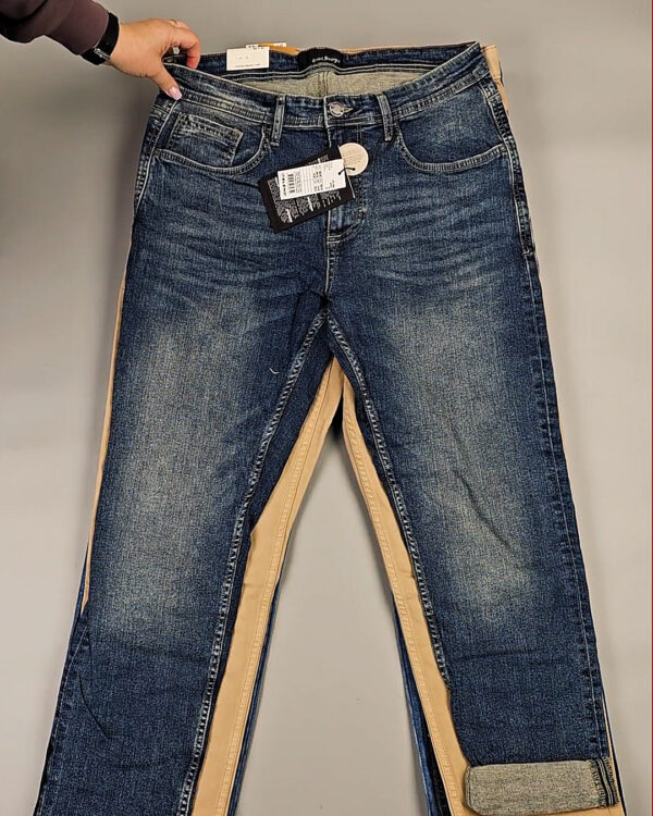 Фотография  611 - Джинсы BLEND HE 075#10 кг, ЛОТ СТ-9855 оптом в Пензе и Пензенской области