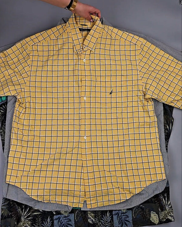 Фотография  603 - Рубашки (Oversize Man Shirts Premium)#20,3 кг, ЛОТ СХ-0242 оптом в Пензе и Пензенской области