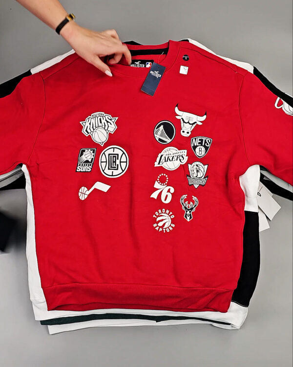 Фотография  708 - Толстовки муж HOLLISTER SW#10 кг, ЛОТ СТ-10107 оптом в Пензе и Пензенской области