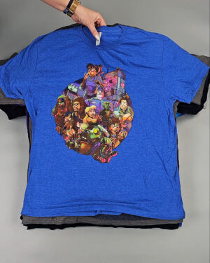 Фотография  333 - Футболки м/ж (Super T-Shirts Printed)#10 кг, ЛОТ СХ-0272 оптом в Пензе и Пензенской области