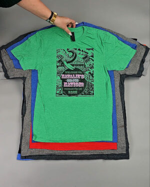 Фотография  605 - Футболки м/ж (Super T-Shirts Printed)#10 кг, ЛОТ СХ-0272 оптом в Пензе и Пензенской области